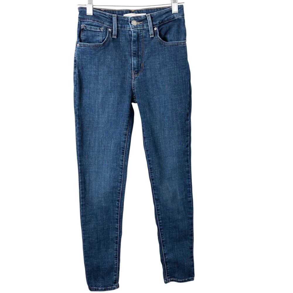 Levi's Women's 721 High Rise Skinny Ankle Jeans Size 25 - Picture 1 of 10